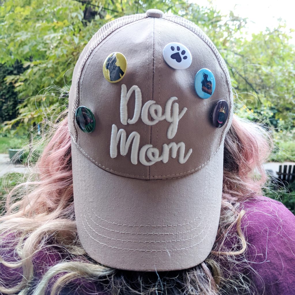 Dog Mom Hat With Pins