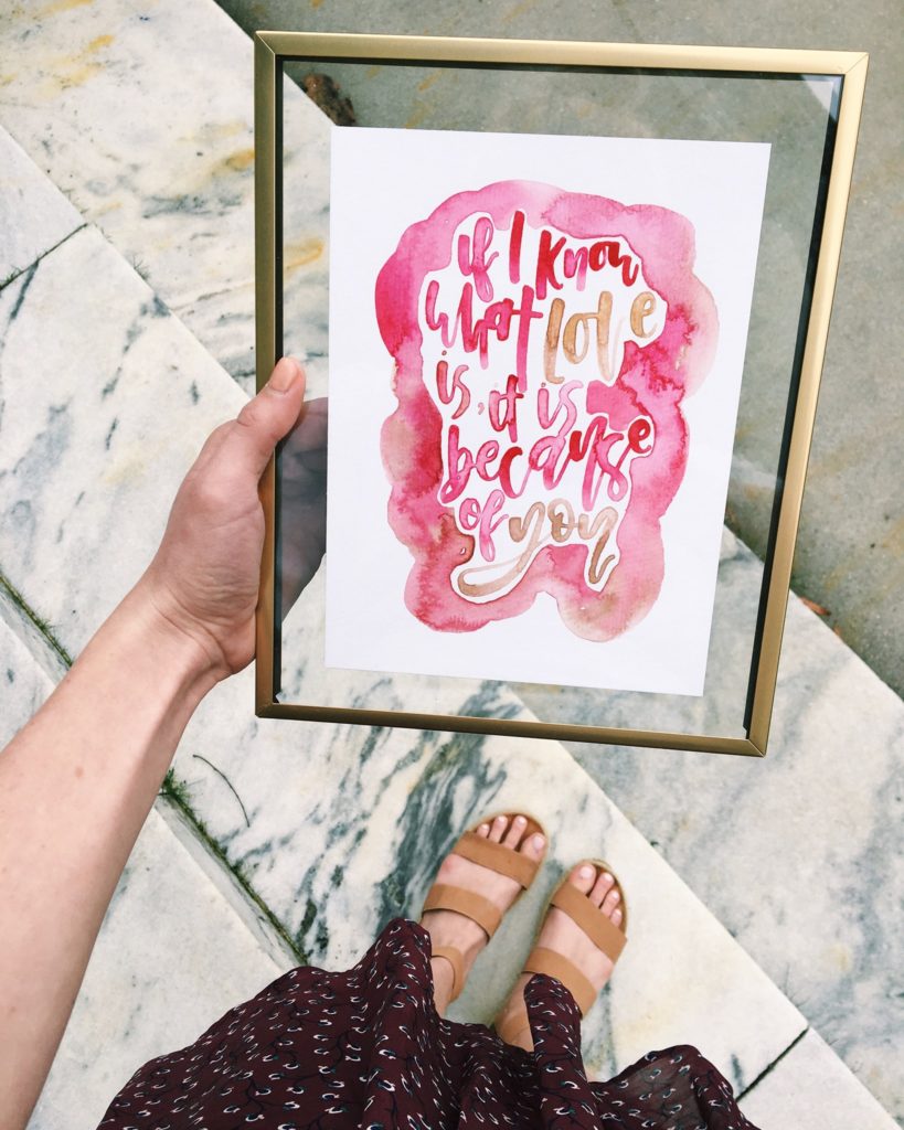 Create Products You Love_Framed_WrittenbyJ